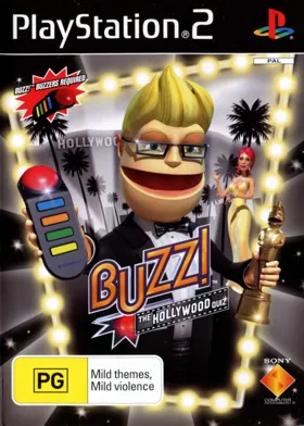 Buzz! The Hollywood Quiz box cover front